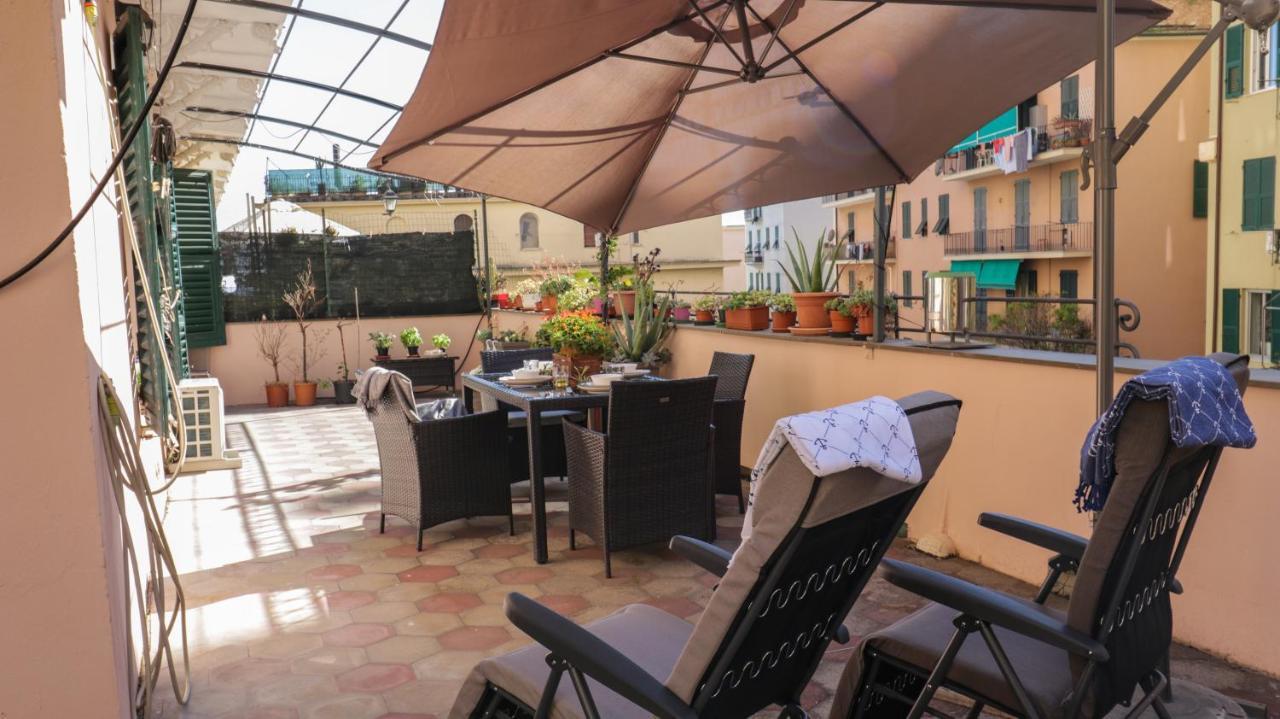Sole, Terrazza, Centro Citta E Wi-Fi Veloce! Apartment Genoa Exterior photo